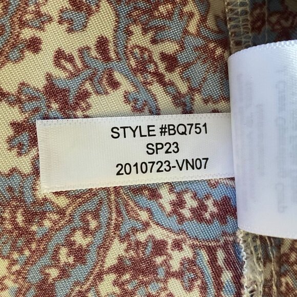 J.Crew Drapey Cupro-Blend Hidden Button-Up Shirt Purple Women's 8 Classic-Fit - Picture 10 of 12